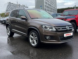 2013 Volkswagen Tiguan I Рестайлинг, коричневый, 1750000 рублей, вид 3