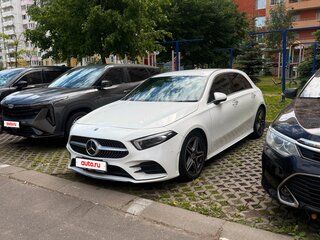 2018 Mercedes-Benz A-Класс 180 IV (W177), белый, 1750000 рублей, вид 2