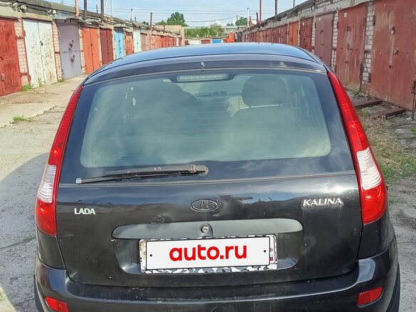 2010 Lada (ВАЗ) Kalina I, чёрный, 230000 рублей - вид 6