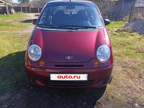 2008 Daewoo Matiz I Рестайлинг, красный, 210000 рублей - вид 1