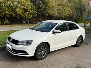 2015 Volkswagen Jetta VI Рестайлинг, белый, 1500000 рублей, вид 2