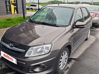 2014 Lada (ВАЗ) Granta Sport I, коричневый, 480000 рублей, вид 2