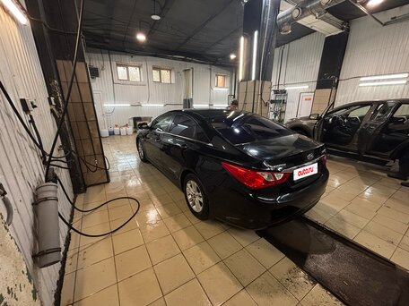 2012 Hyundai Sonata VI (YF), чёрный, 950000 рублей, вид 5