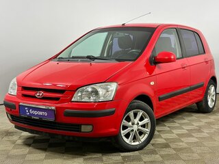 2005 Hyundai Getz I, красный, 420000 рублей, вид 1