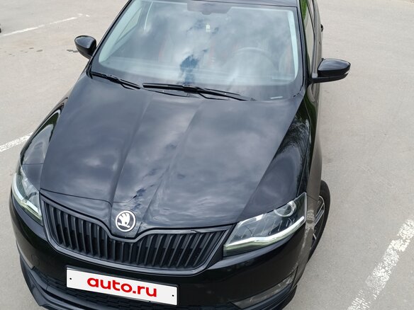 2018 Skoda Rapid I Рестайлинг, чёрный - вид 1