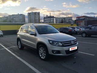 2012 Volkswagen Tiguan I Рестайлинг, серебристый, 1250000 рублей, вид 3