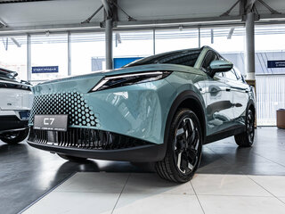 2026 Omoda C7, зелёный, 3099000 рублей, вид 4