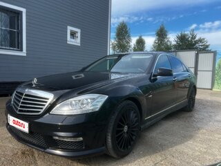 2011 Mercedes-Benz S-Класс 350 Long V (W221) Рестайлинг, чёрный, 1940000 рублей, вид 1