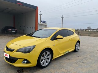 2012 Opel Astra GTC J Рестайлинг, жёлтый, 800000 рублей, вид 1