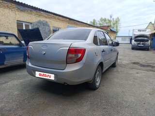 2015 Lada (ВАЗ) Granta I, серебристый, 350000 рублей, вид 5