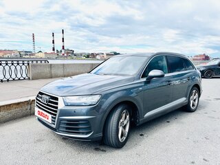 2016 Audi Q7 II (4M), серый, 4100000 рублей, вид 1