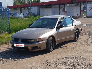 2001 Mitsubishi Galant VIII Рестайлинг, серебристый, 170000 рублей, вид 4