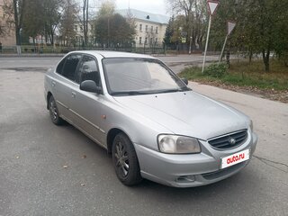 2007 Hyundai Accent ТагАЗ II, серебристый, 220000 рублей, вид 2