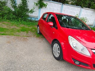 2007 Opel Corsa D, красный, 340000 рублей, вид 2