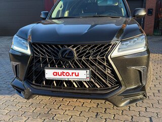 2016 Lexus LX 450d III Рестайлинг 2, чёрный, 5600000 рублей, вид 4