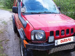 1999 Suzuki Jimny III, красный, 390000 рублей, вид 1