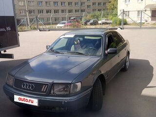 1991 Audi 100 IV (C4), зелёный, 240000 рублей, вид 1