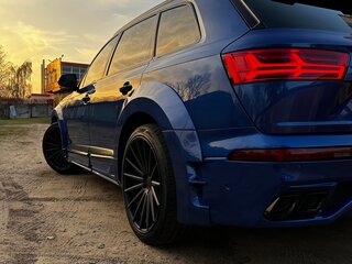 2016 Audi Q7 II (4M), синий, 3900000 рублей, вид 4