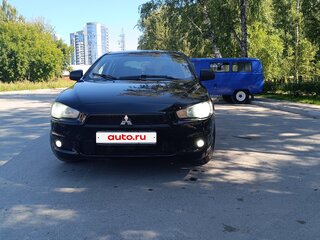 2008 Mitsubishi Lancer X, чёрный, 680000 рублей, вид 4