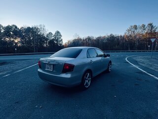 2008 Toyota Corolla Axio X (E140, E150) Рестайлинг, серый, 650000 рублей, вид 3
