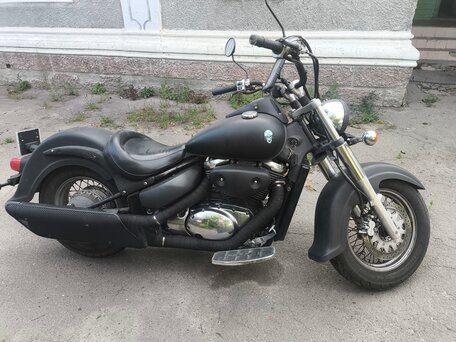 2002 Suzuki Boulevard C50, чёрный, 250000 рублей, вид 1