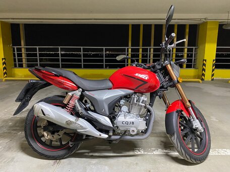 2014 Stels Flame 200, красный, 90000 рублей, вид 5