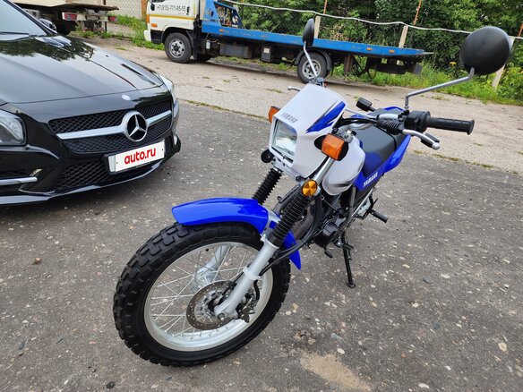 2007 Yamaha TW200, синий, 750000 рублей - вид 1