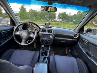 2001 Subaru Impreza II, серебристый, 370000 рублей, вид 5