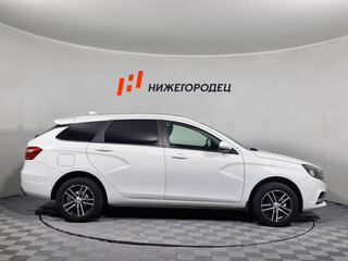 2019 Lada (ВАЗ) Vesta SW I, белый, 1009000 рублей, вид 4