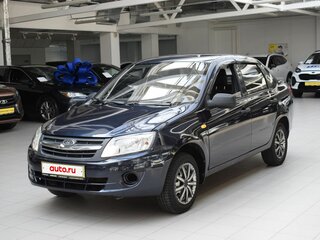 2011 Lada (ВАЗ) Granta I, синий, 300000 рублей, вид 3