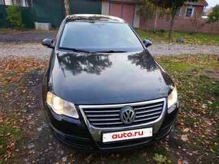 2008 Volkswagen Passat B6, чёрный, 550000 рублей, вид 1