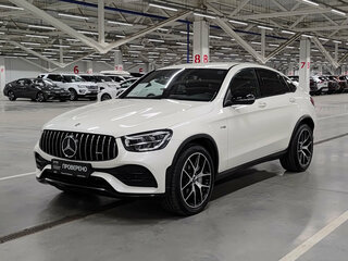 2020 Mercedes-Benz GLC Coupe AMG 43 AMG I (C253) Рестайлинг, белый, 5828000 рублей, вид 1