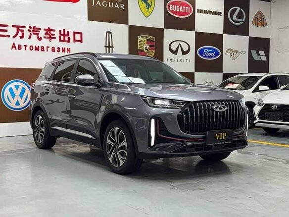 2023 Chery Tiggo 7 Plus I Рестайлинг, серый, 1350000 рублей - вид 4