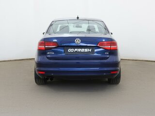 2015 Volkswagen Jetta VI Рестайлинг, синий, 1259000 рублей, вид 4