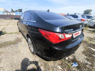 2009 Hyundai Sonata VI (YF), чёрный, 505750 рублей, вид 4