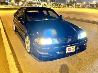 1998 Toyota Mark II VIII (X100), чёрный, 1700000 рублей, вид 1