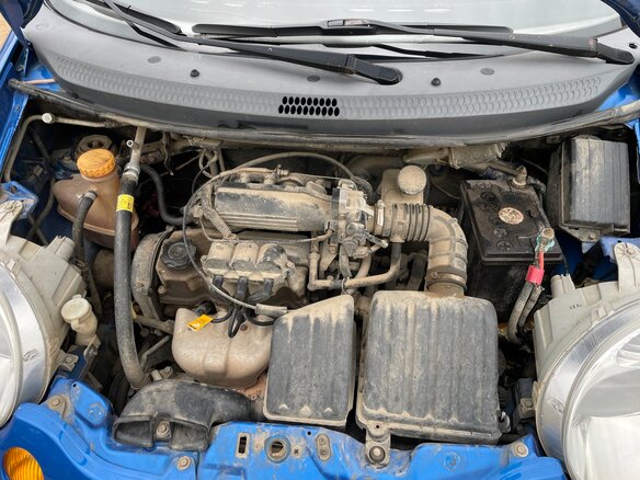 2011 Daewoo Matiz I Рестайлинг, синий, 190000 рублей - вид 11