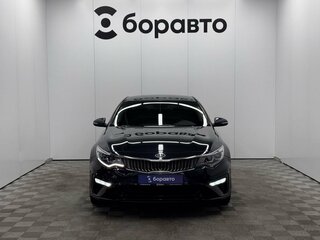 2019 Kia Optima IV Рестайлинг, синий, 1850000 рублей, вид 3
