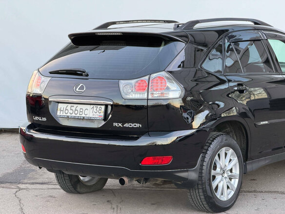 2007 Lexus RX 400h II Рестайлинг, чёрный, 1380000 рублей - вид 11