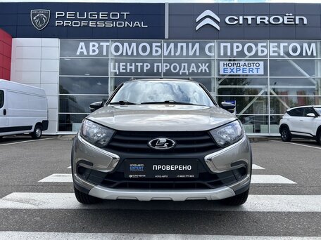 2021 Lada (ВАЗ) Granta Cross I Рестайлинг, серый, 770000 рублей, вид 2