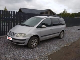 2002 Volkswagen Sharan I Рестайлинг, серебристый, 338000 рублей, вид 1