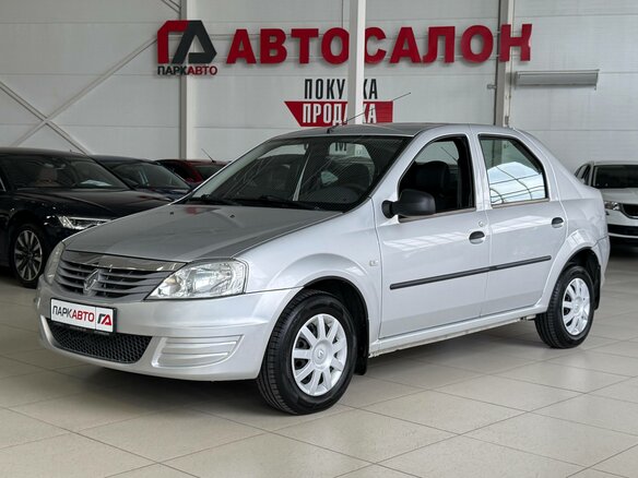 2012 Renault Logan I Рестайлинг, серый, 580000 рублей