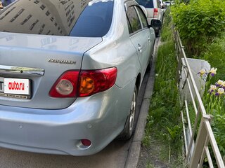 2008 Toyota Corolla X (E140, E150), голубой, 630000 рублей, вид 2