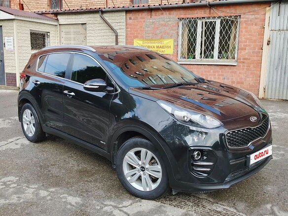 2018 Kia Sportage IV, чёрный - вид 2