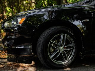 2007 Mitsubishi Lancer X, чёрный, 650000 рублей, вид 5