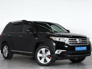 2012 Toyota Highlander II (XU40) Рестайлинг, чёрный, 2299000 рублей, вид 1