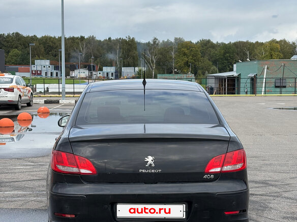 2012 Peugeot 408 I, чёрный, 305000 рублей - вид 7