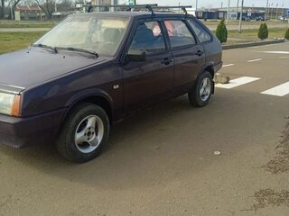 1997 Lada (ВАЗ) 21093i, фиолетовый, 130000 рублей, вид 4
