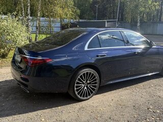 2022 Mercedes-Benz S-Класс 500 Long 4MATIC VII (W223), синий, 8850000 рублей, вид 5