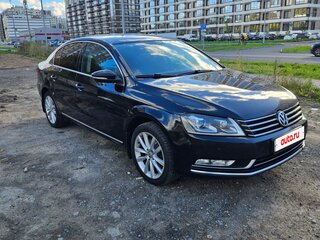 2012 Volkswagen Passat B7, чёрный, 1050000 рублей, вид 2